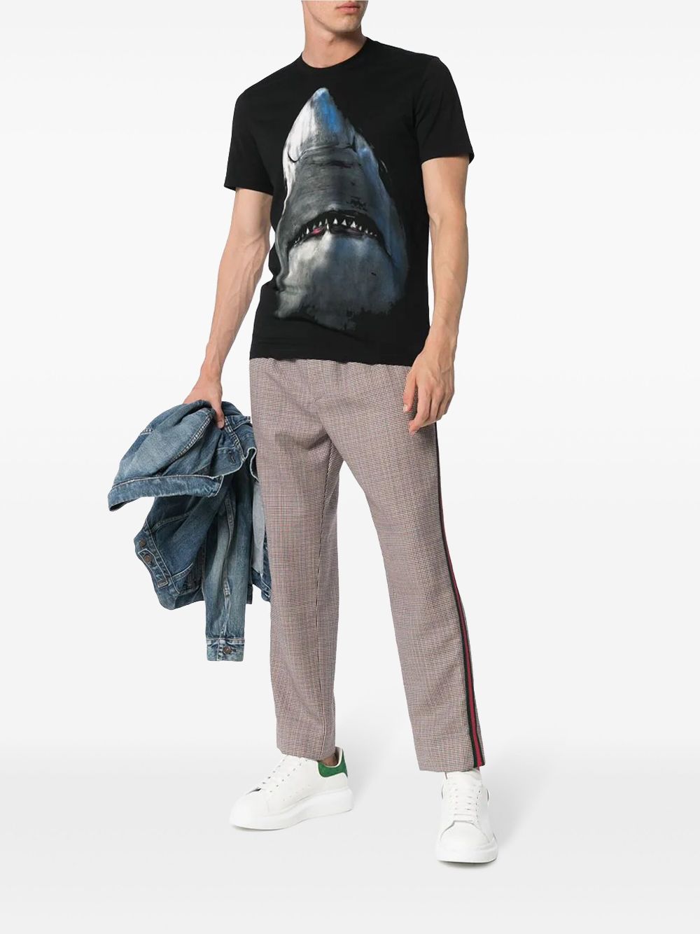 Givenchy Katoenen T-shirt met grafische print - Zwart