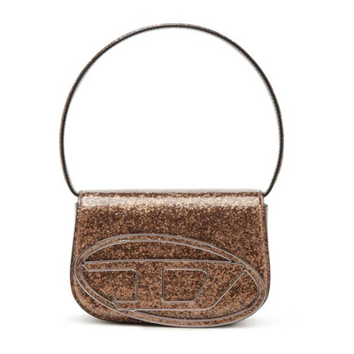 Glitter Macro Tas in H2382 Diesel , Brown , Dames