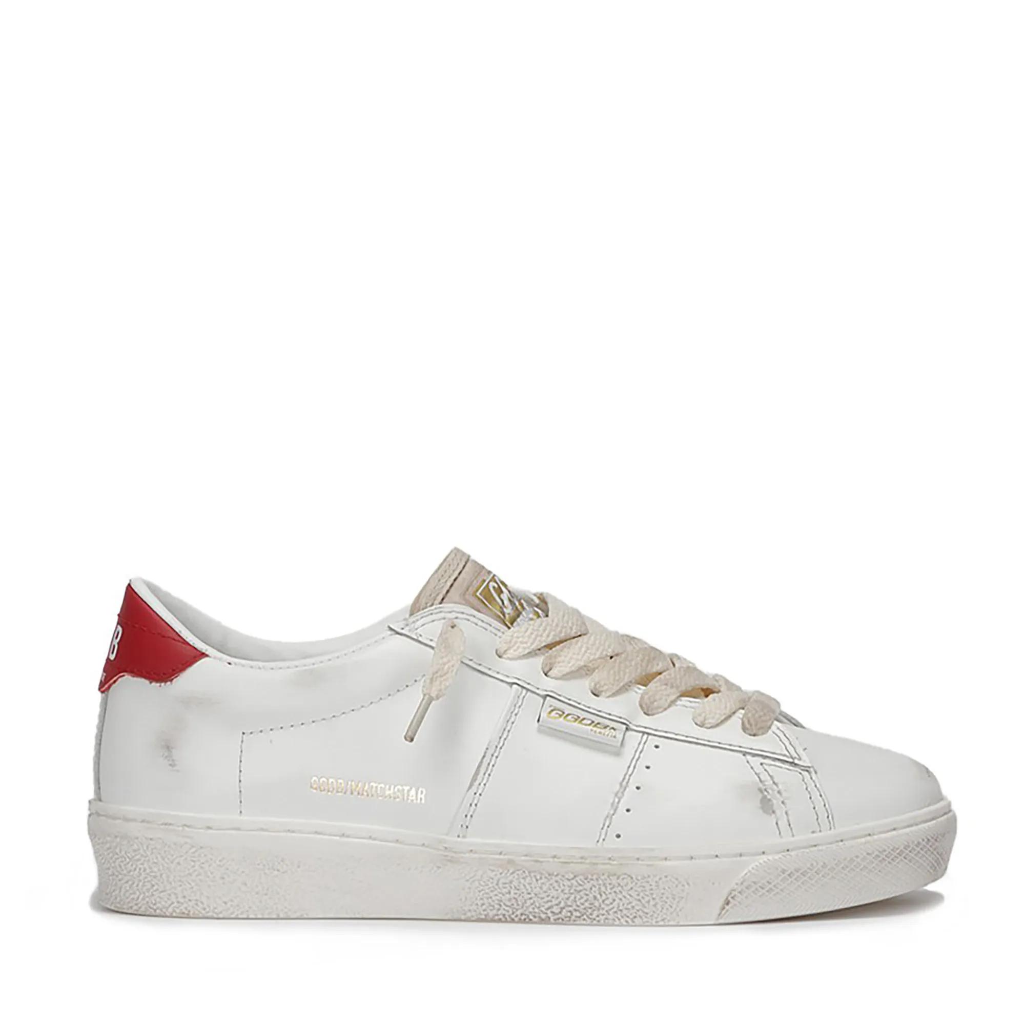 Golden Goose Low-Top Sneakers - White Matchstar Sneakers in wit