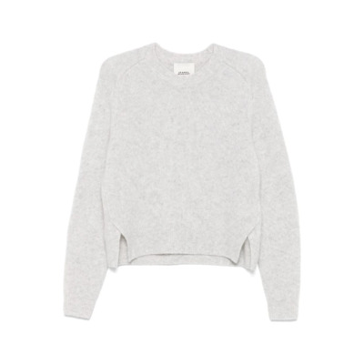 Grijze Ronde Hals Trui Isabel Marant , Gray , Dames