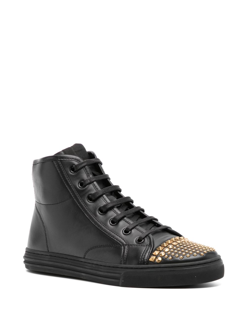 Gucci Leren sneakers - Zwart