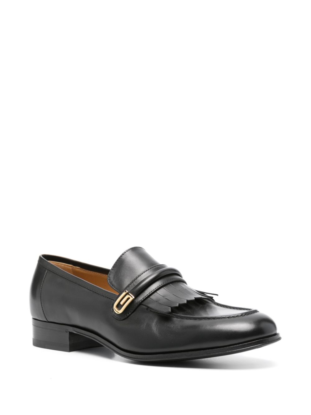 Gucci Loafers met franje - Zwart