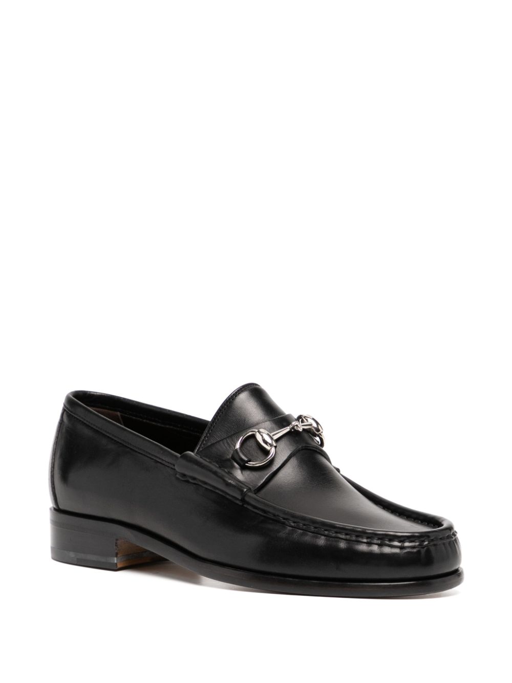 Gucci Loafers met horsebit detail - Zwart