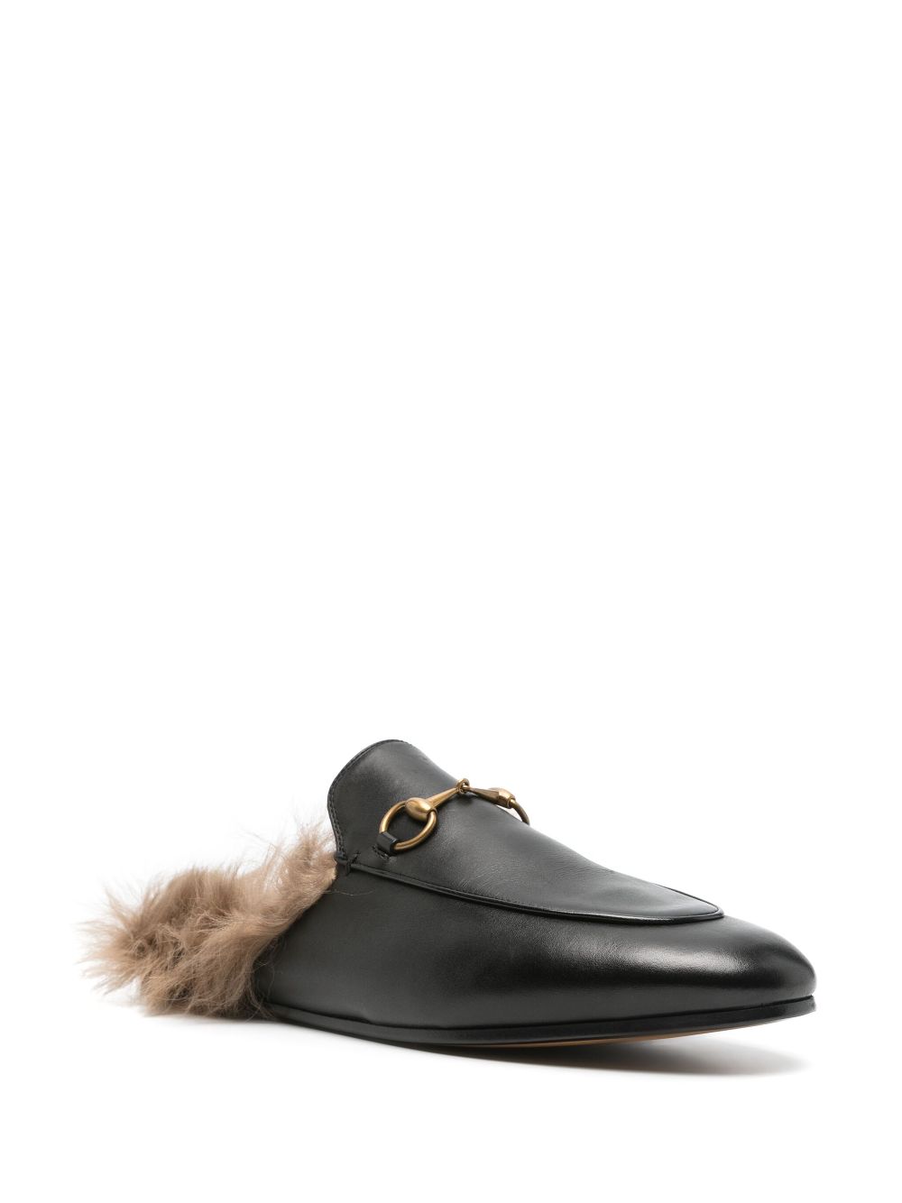 Gucci Pre-Owned Princetown slippers - Zwart