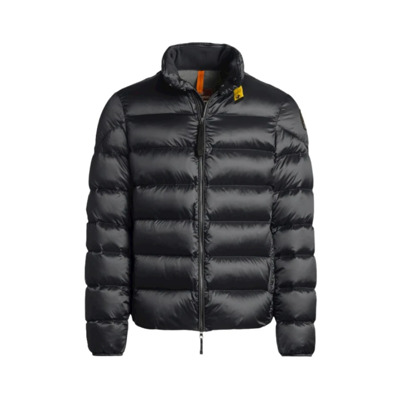 Heren Puffer Jas met Eendendons Vulling Parajumpers , Black , Heren