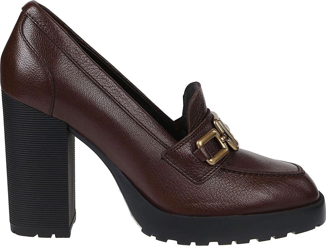 Hogan Hoge hakken - H623 Loafers Brown in bruin