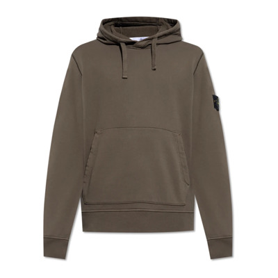 Hoodie Stone Island , Green , Heren