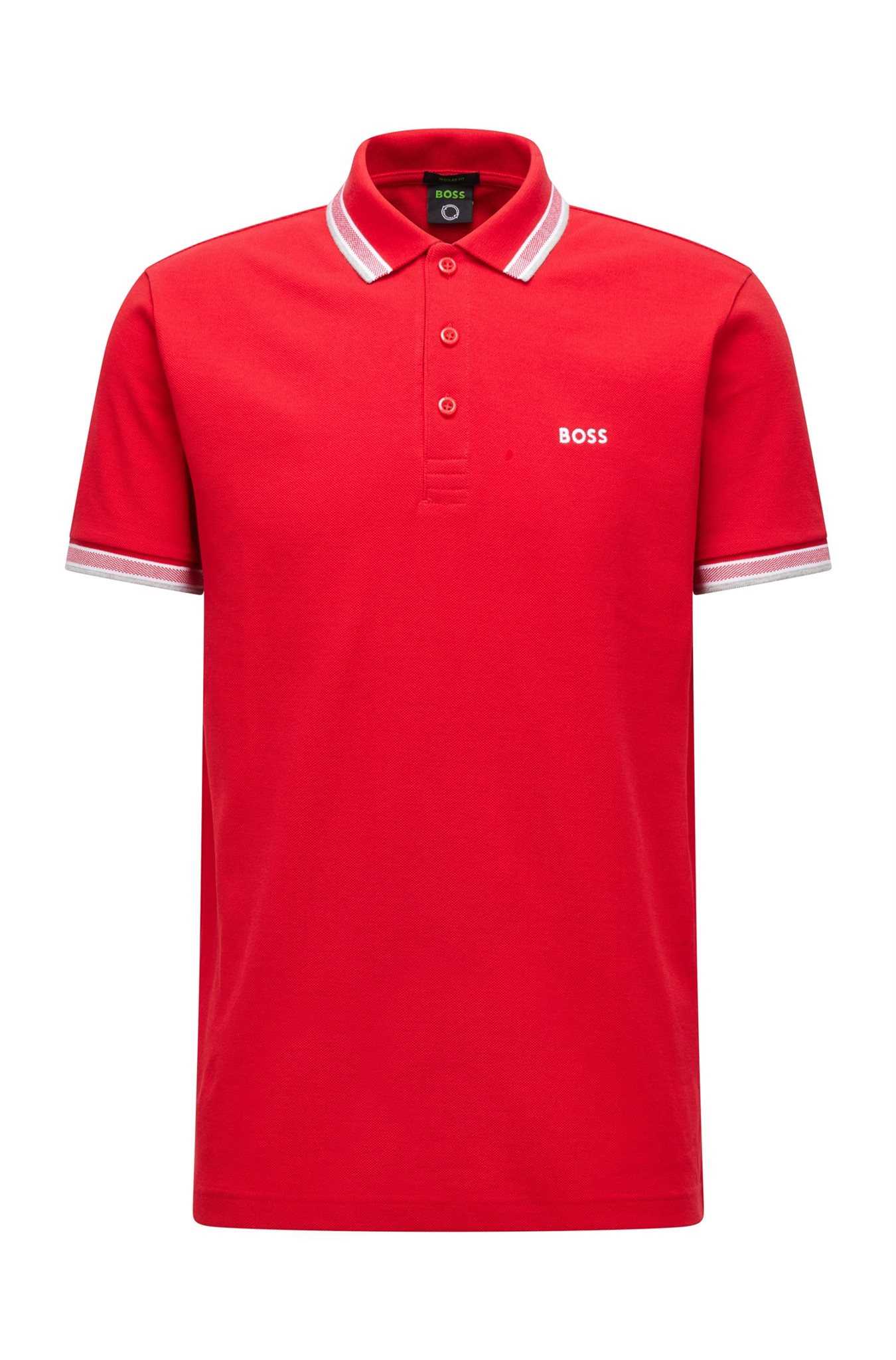 Hugo Boss Polo paddy 22 medium rood