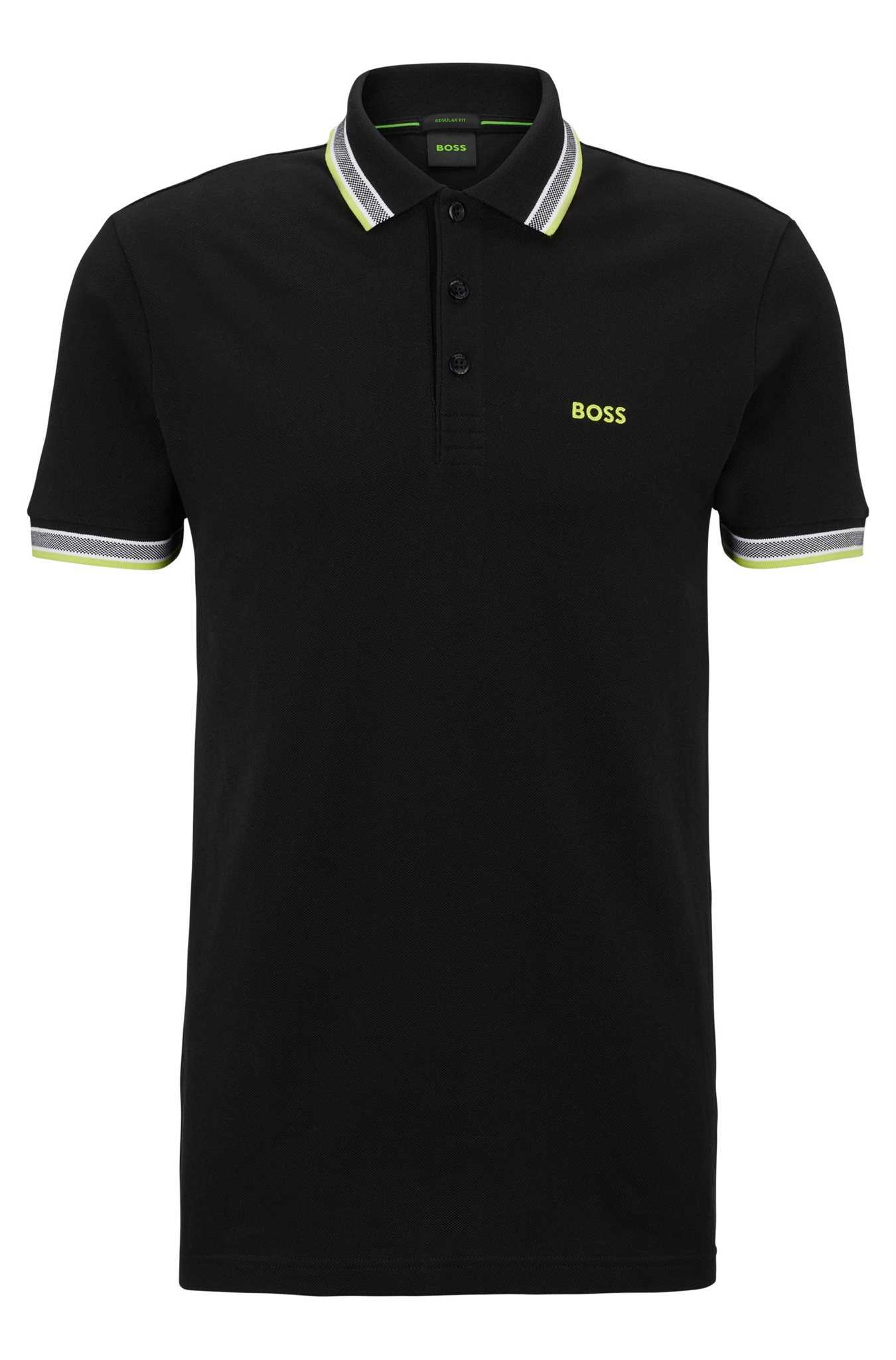 Hugo Boss Polo paddy 23 zwart