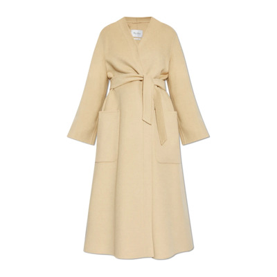 Jas Vezzose Max Mara , Beige , Dames