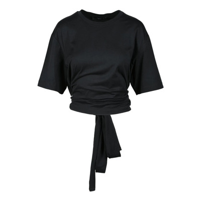 Katoenen T-shirt voor het weekend Max Mara Weekend , Black , Dames