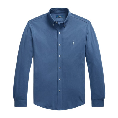 Klassiek Overhemd Ralph Lauren , Blue , Heren