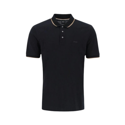 Klassieke Polo Hugo Boss , Black , Heren