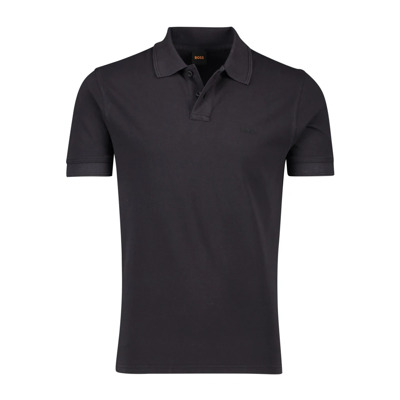 Korte Mouw Donkerblauwe Poloshirt Hugo Boss , Blue , Heren