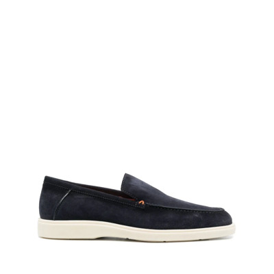 Loafers Santoni , Blue , Heren