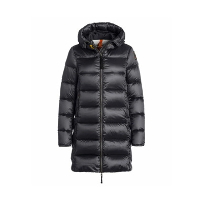 Marion Long Jacket Parajumpers , Black , Dames