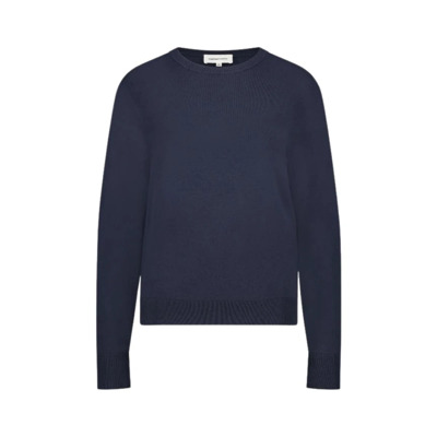 Navy Blue Pullover Sweater Fabienne Chapot , Blue , Dames