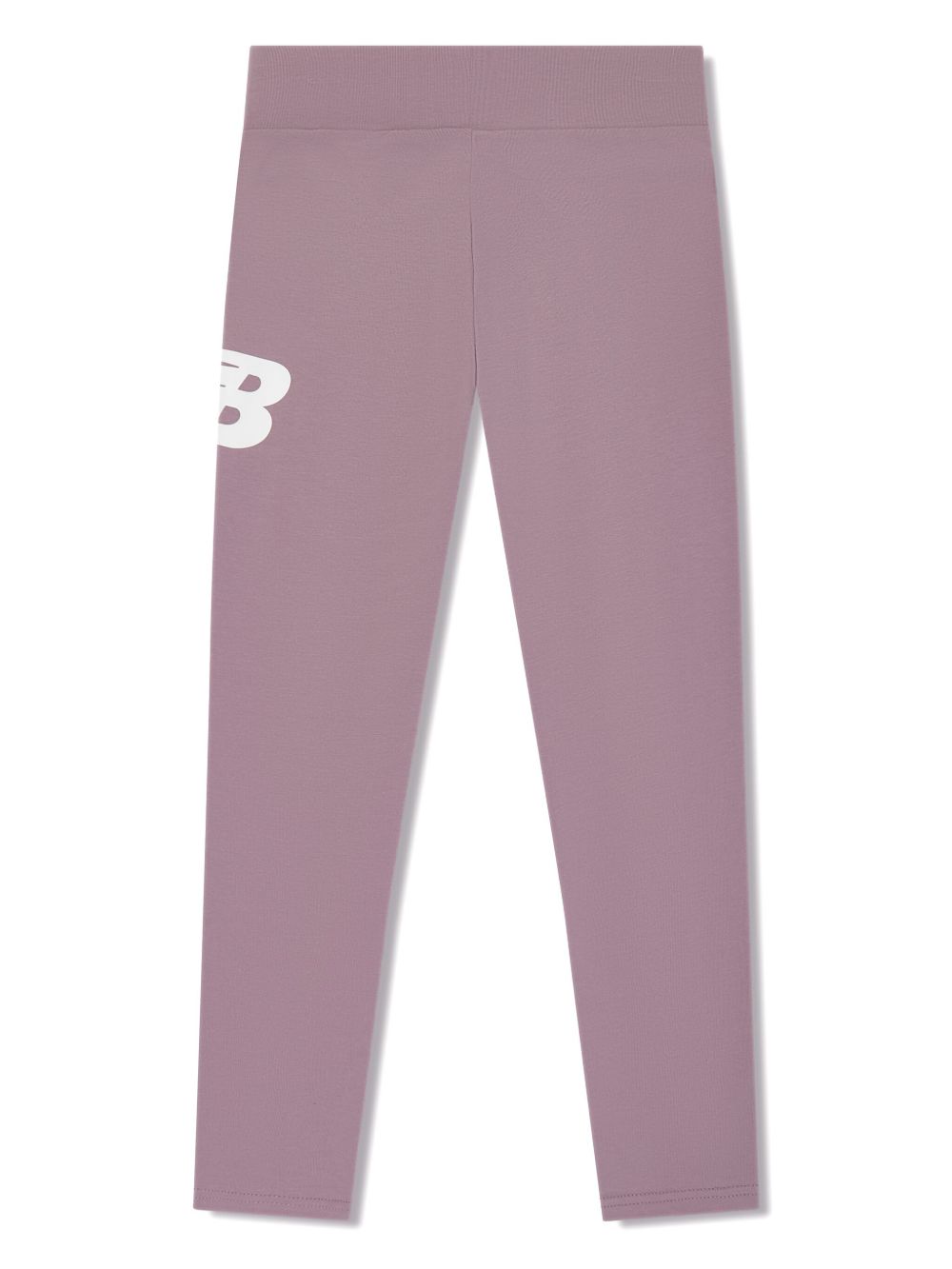 New Balance Kids Legging met logoprint - Paars