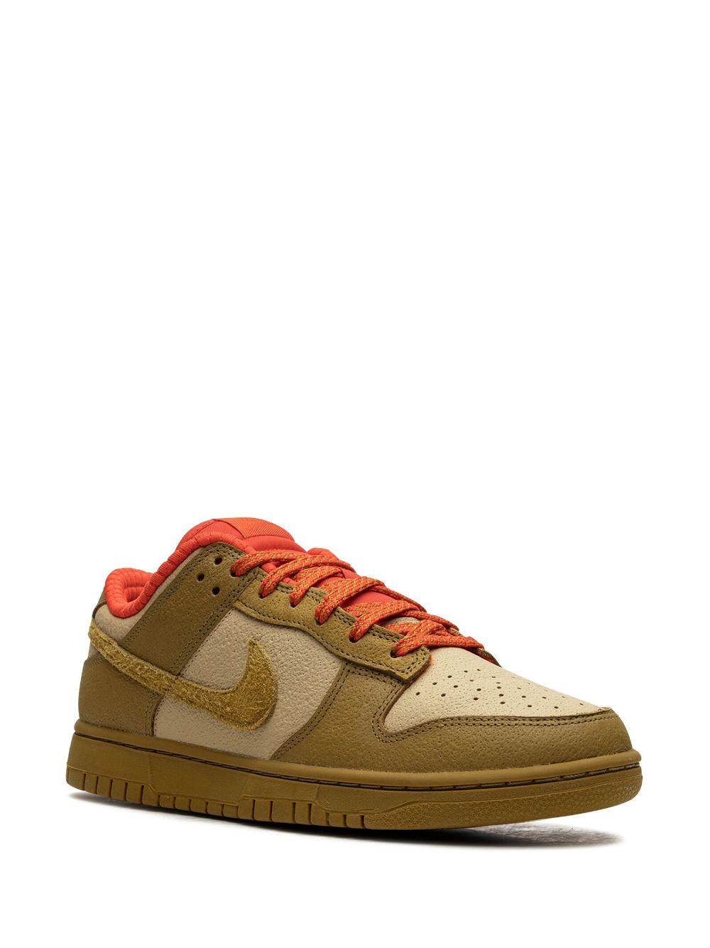 Nike Dunk Low "Bronzine/Picante Red" sneakers - Groen