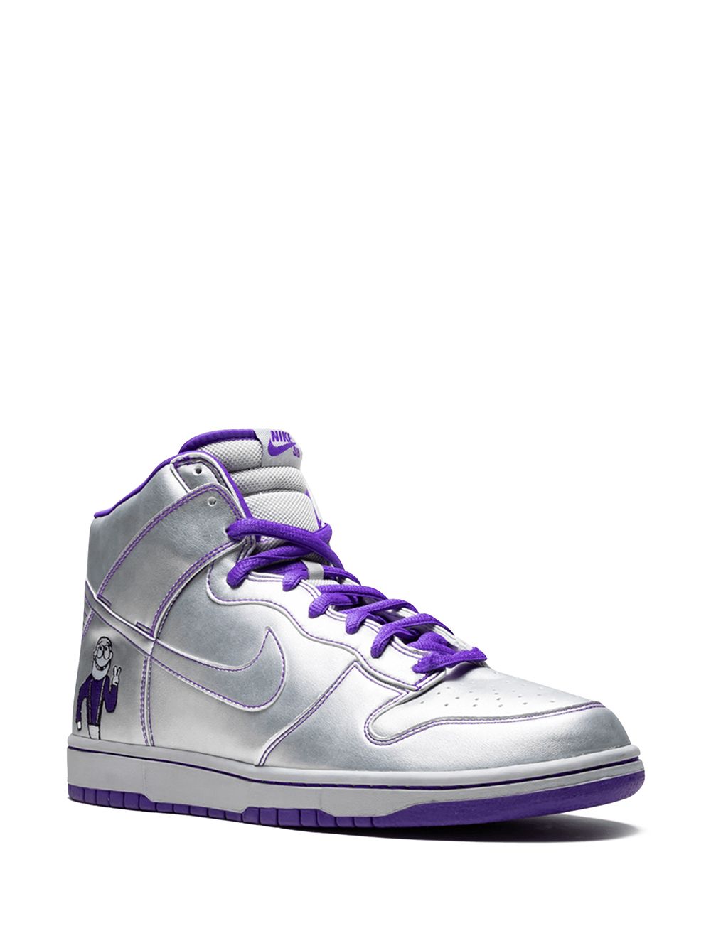 Nike Dunk Premium high-top sneakers - Zilver