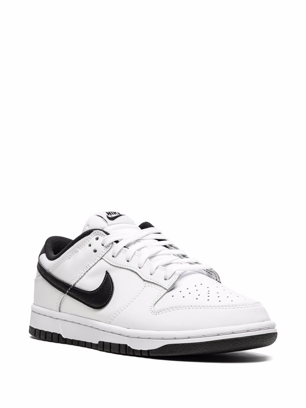 Nike Dunk 'White/Black' low-top sneakers - Wit