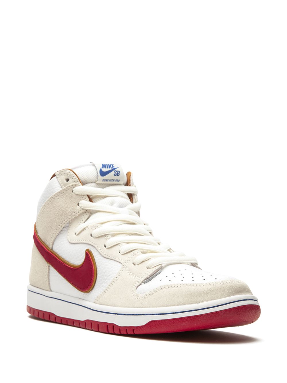 Nike SB Dunk high-top sneakers - Wit