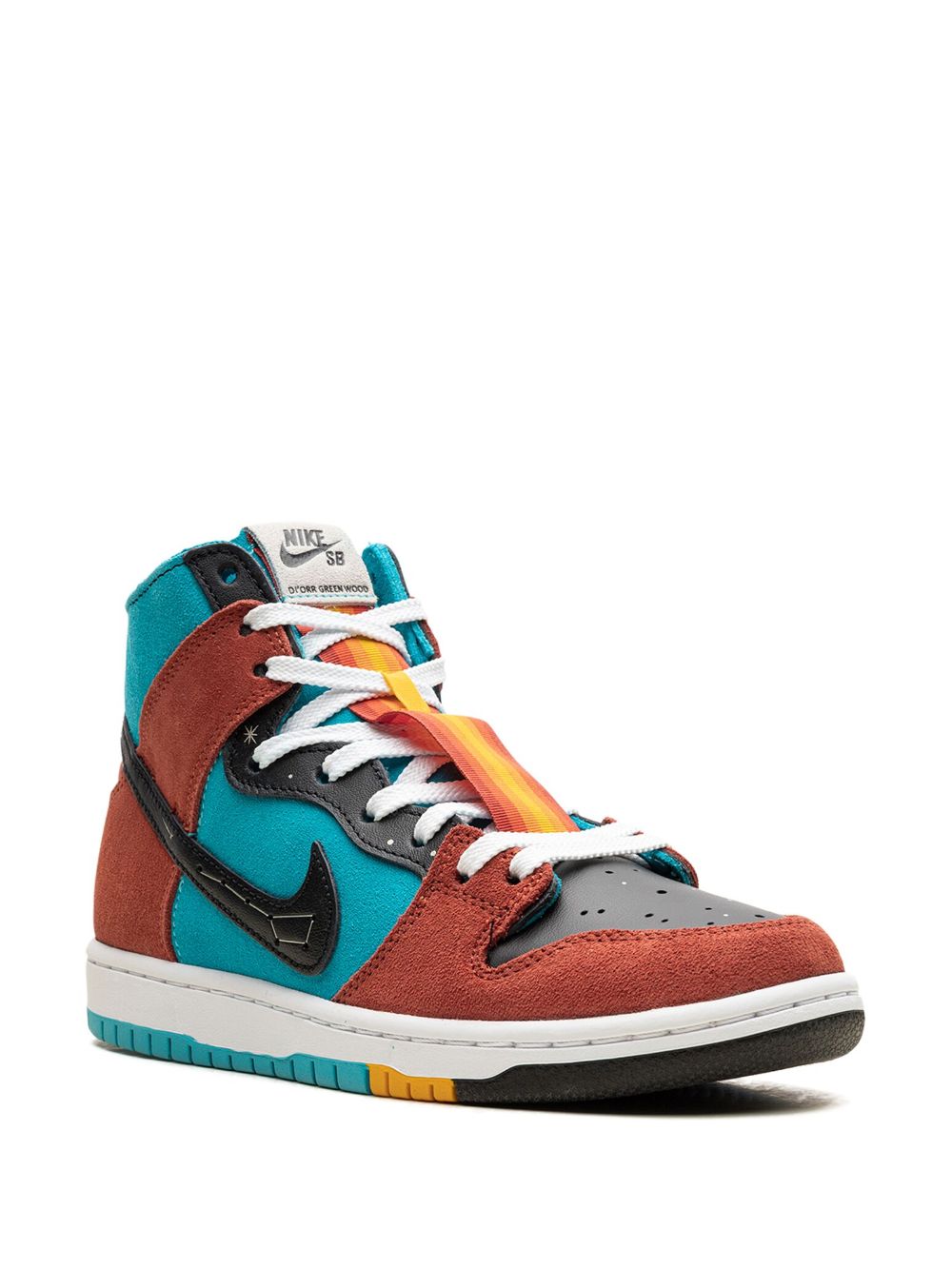 Nike x Di'or Greenwood SB Dunk High sneakers - Blauw