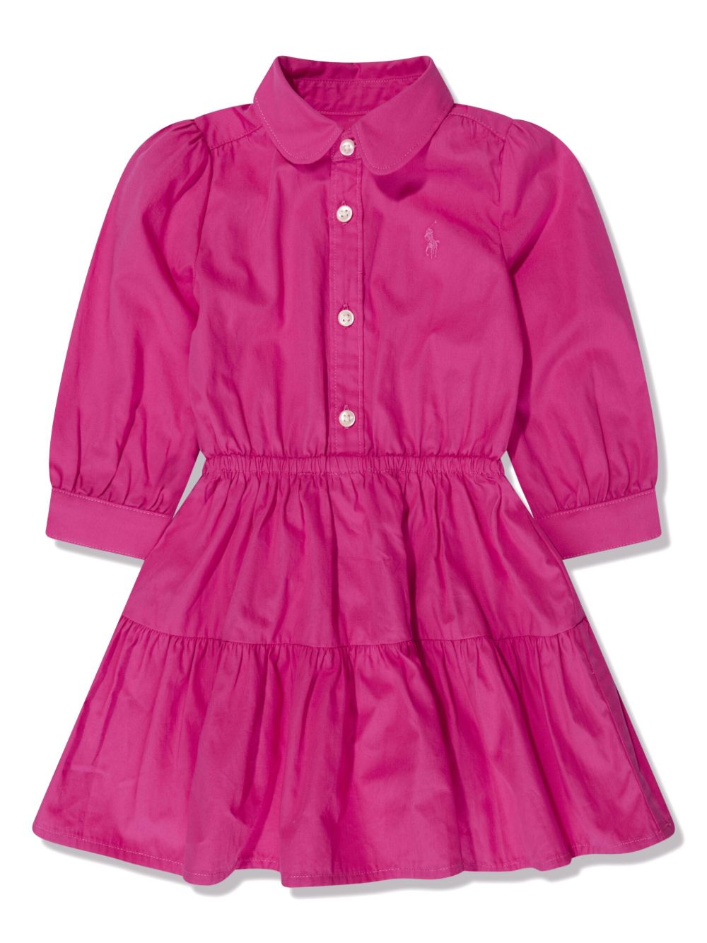 POLO RALPH LAUREN KIDS Gelaagde shirtjurk - Roze