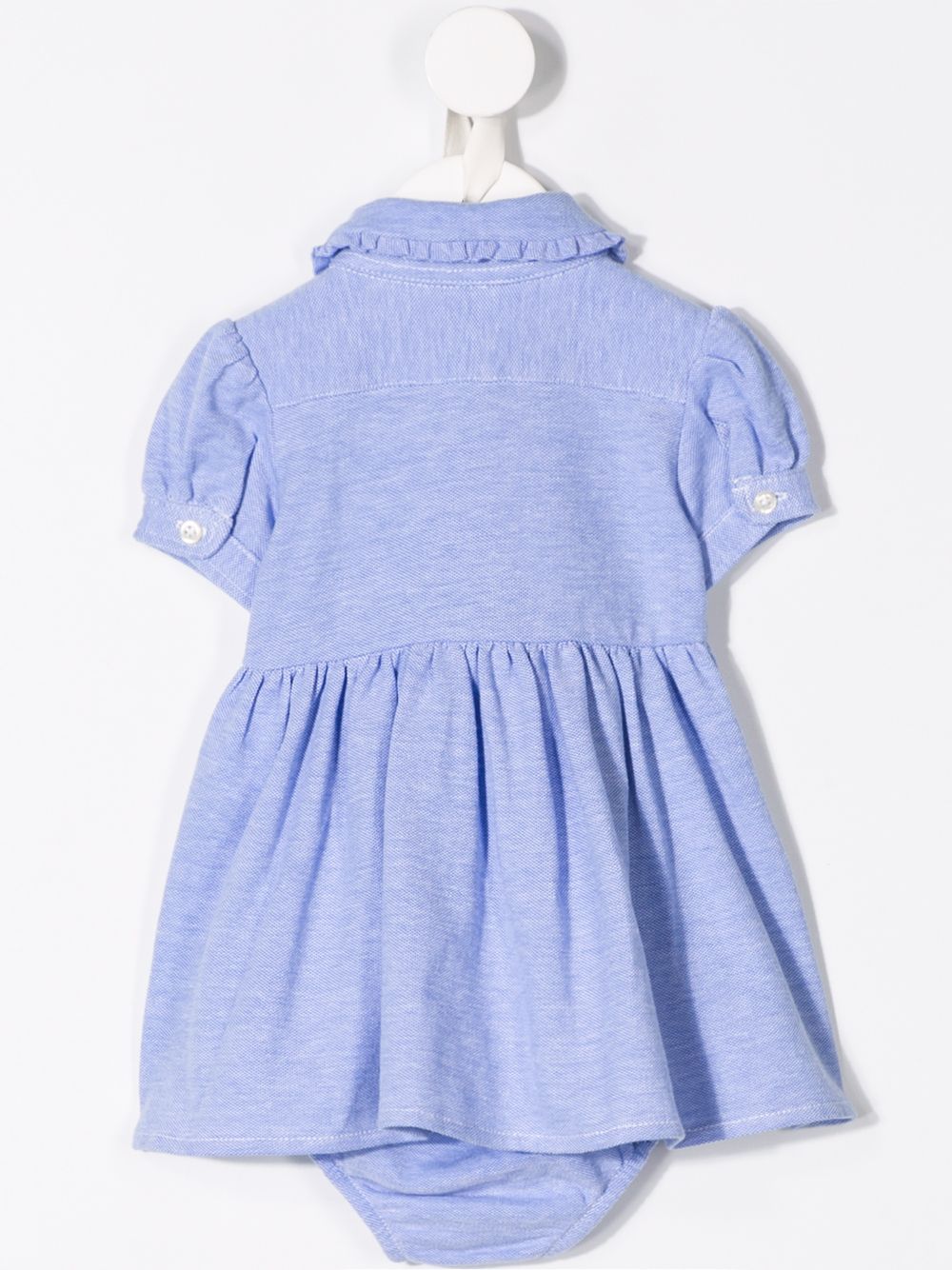 POLO RALPH LAUREN KIDS Jurkje met geborduurde pony - Blauw