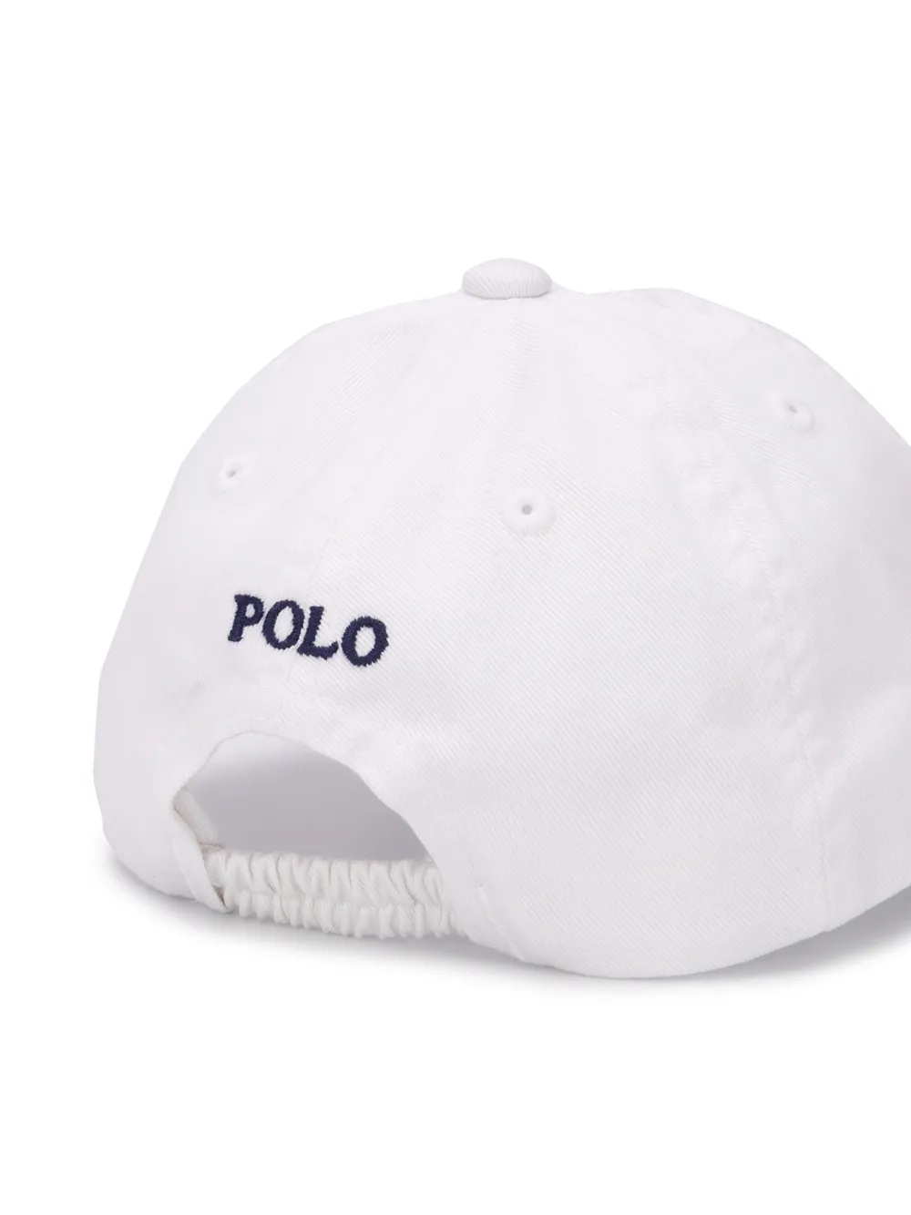 POLO RALPH LAUREN KIDS Pet met geborduurd logo - Wit