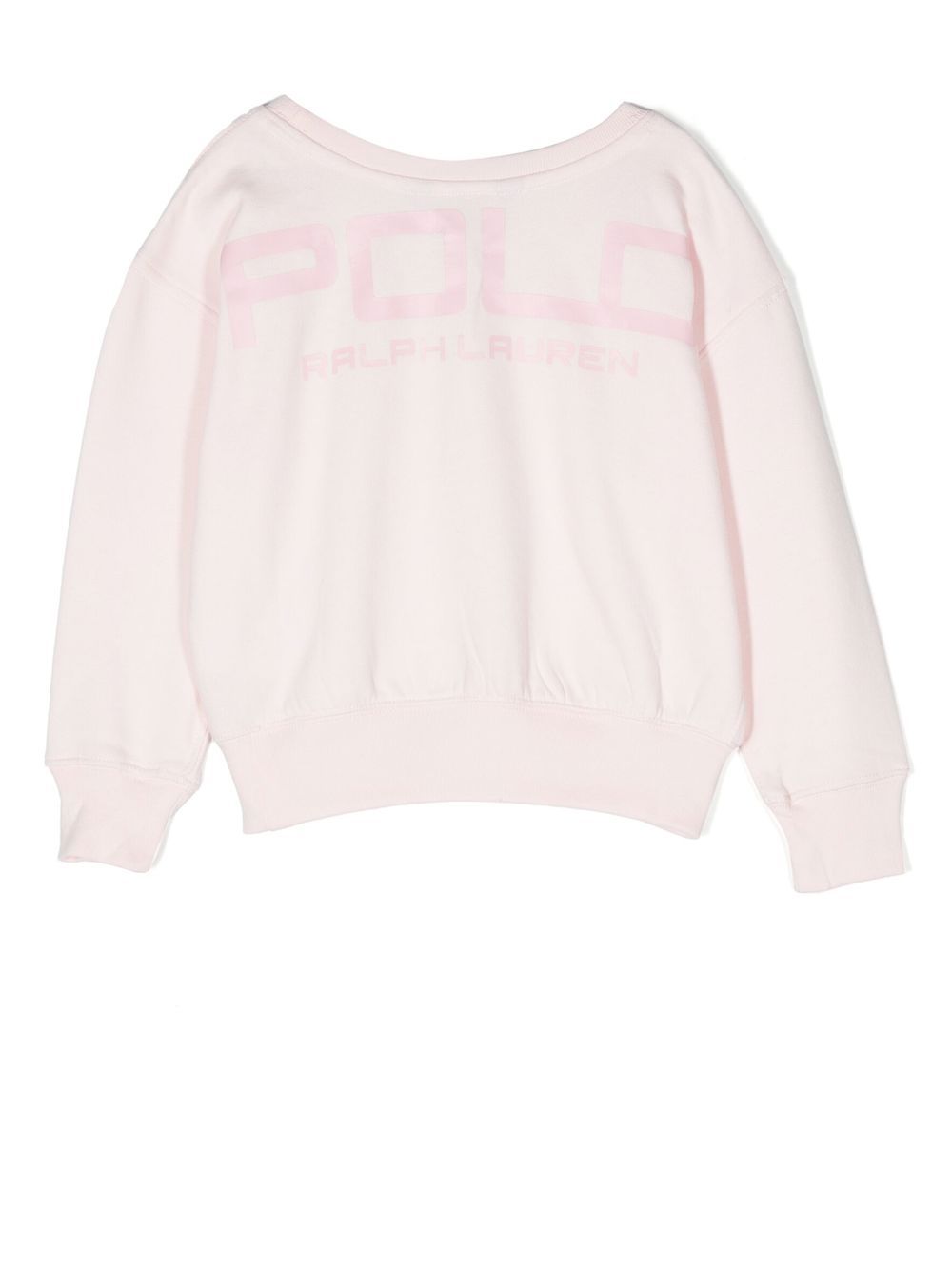 POLO RALPH LAUREN KIDS Sweater met logoprint - Roze