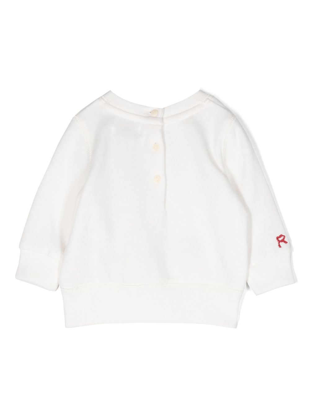 POLO RALPH LAUREN KIDS Sweater met teddybeerprint - Wit