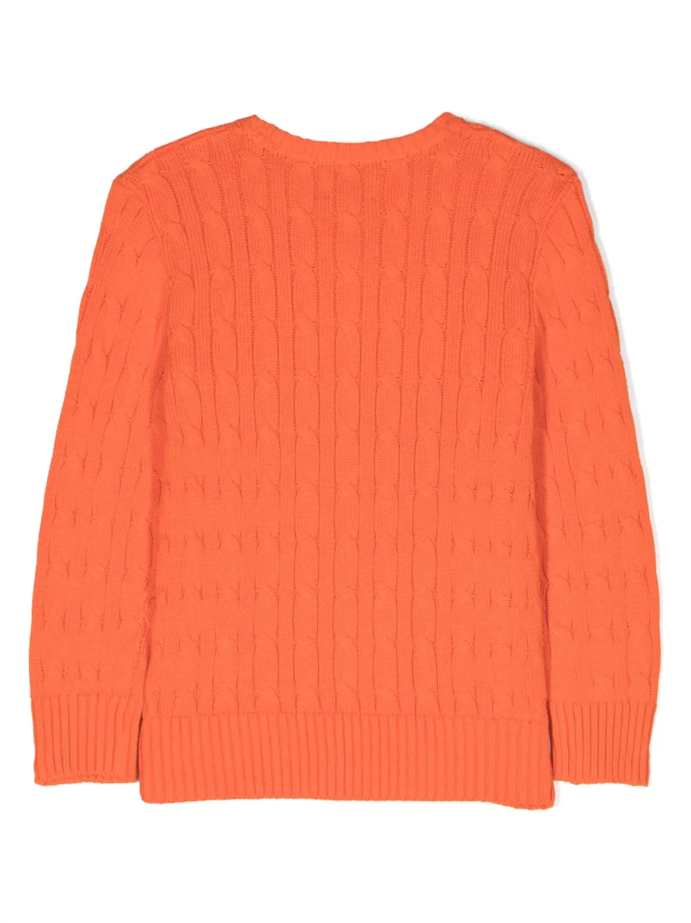 POLO RALPH LAUREN KIDS Trui met geborduurd logo - Oranje