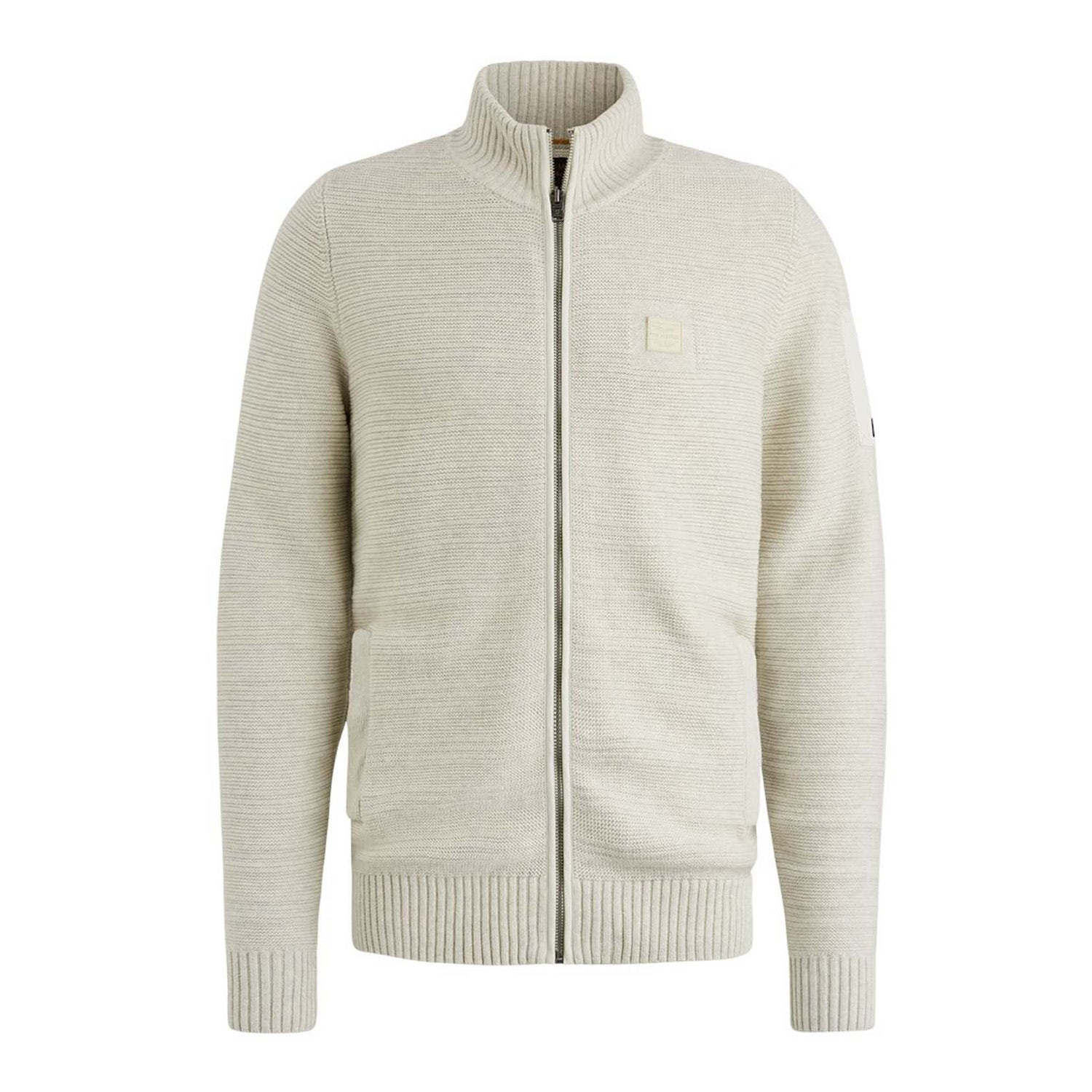 Pme Legend Zip Jacket Cotton Structure Knit