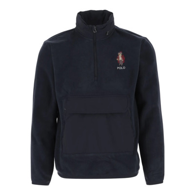 Polo Bear Fleece Jas Polo Ralph Lauren , Black , Heren