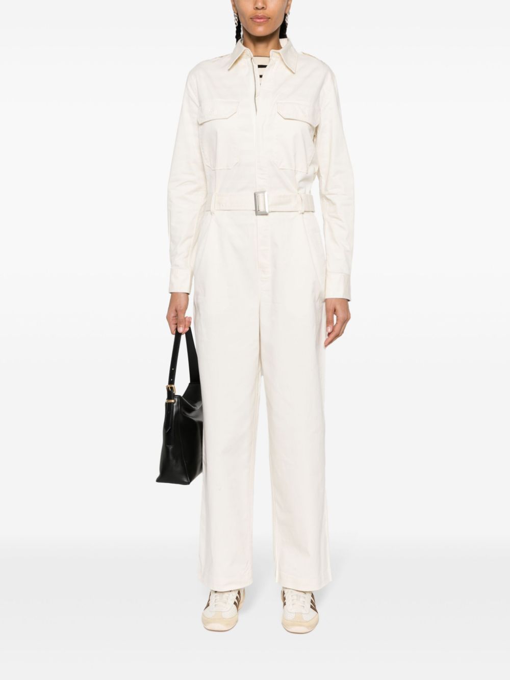 Polo Ralph Lauren Jumpsuit met lange mouwen - Beige