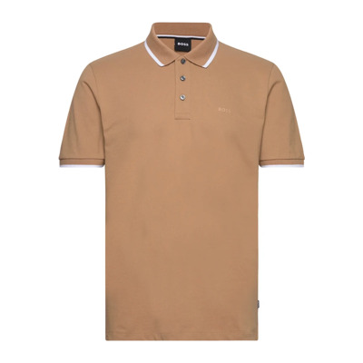 Polo Shirts Hugo Boss , Beige , Heren