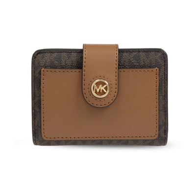 Portemonnee met logo Michael Kors , Brown , Dames