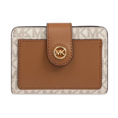 Portemonnee met logo Michael Kors , Brown , Dames