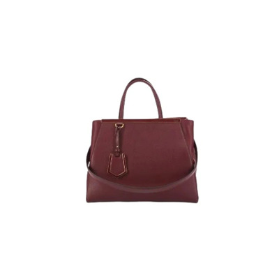 Pre-eigendom canvas Fendi-bags Fendi Vintage , Red , Dames