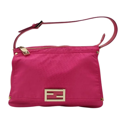 Pre-owned Canvas fendi-bags Fendi Vintage , Pink , Dames