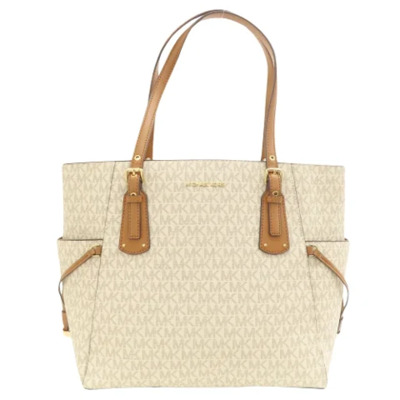 Pre-owned Canvas totes Michael Kors Pre-owned , Beige , Dames