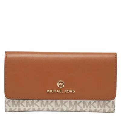 Pre-owned Leather wallets Michael Kors Pre-owned , Brown , Dames