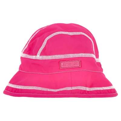 Pre-owned Nylon hats Jacquemus Pre-owned , Pink , Dames