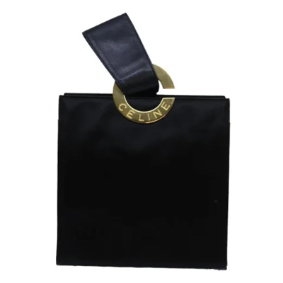 Pre-owned Silk celine-bags Celine Vintage , Black , Dames