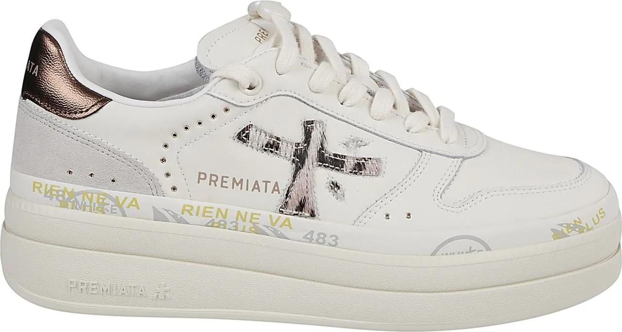 Premiata Low-Top Sneakers - Micol Sneakers White in wit