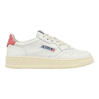 Premium Leren Schoenen voor Medalist Autry , White , Dames