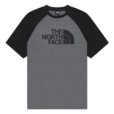 Raglan Easy T-shirt The North Face , Gray , Heren