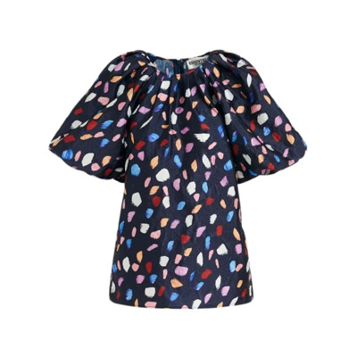 Raglan Mouw Top Essentiel Antwerp , Multicolor , Dames