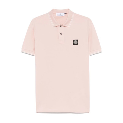 Roze T-shirt en Polo Combo Stone Island , Pink , Heren